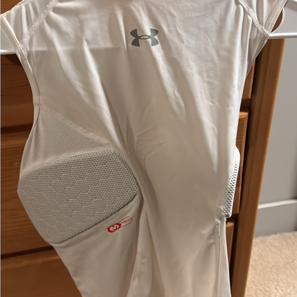 Under Armour White Compression Shirt